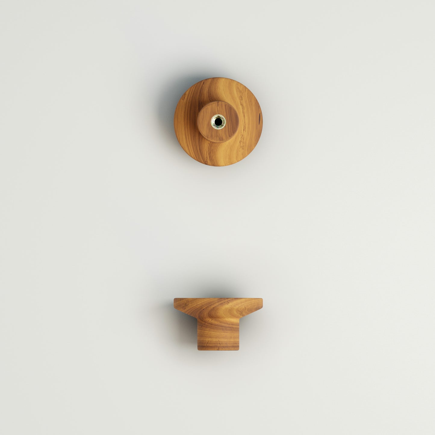 Round Wall & Cabinet Hooks Handles (PACK OF 2)