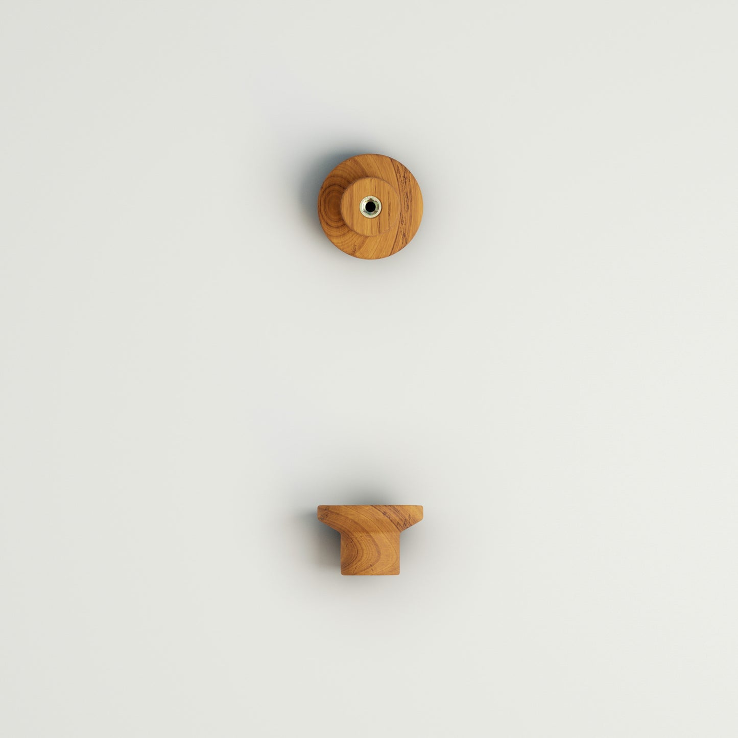 Round Wall & Cabinet Hooks Handles (PACK OF 2)